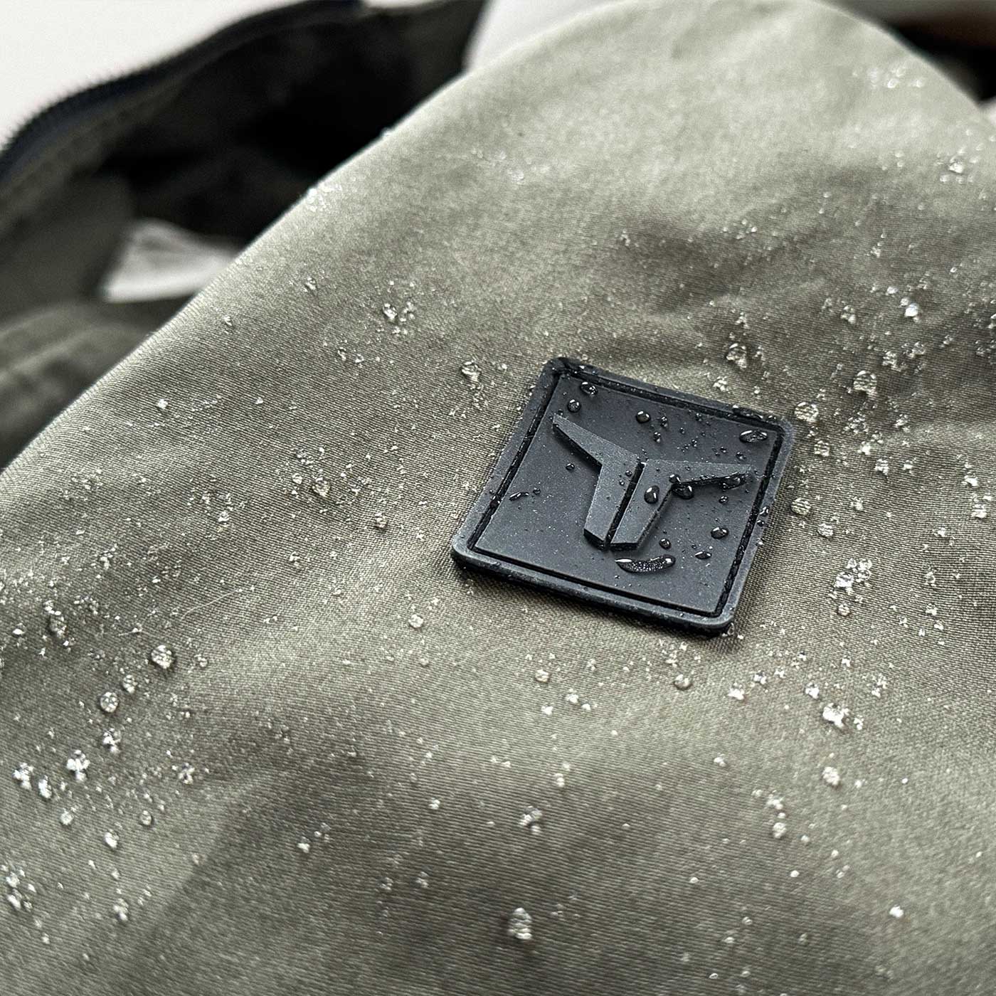 WAXED COTTON FABRIC WATER REPELLENT FOR LEGENDS BY CADUFF